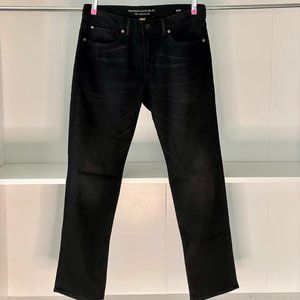Banana Republic Men's Traveler Jeans | Slim 31x30 | Black Denim